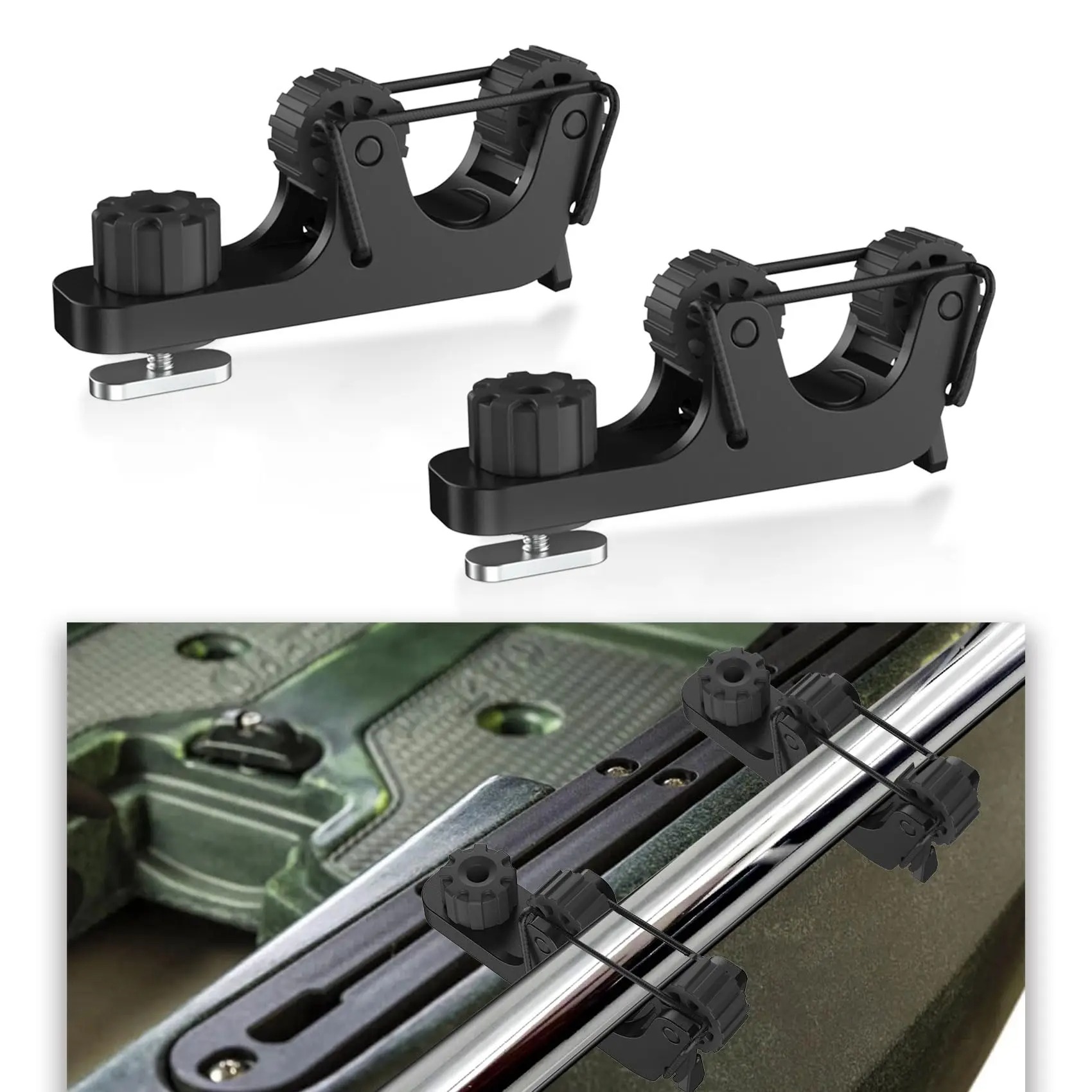 Fishing Kayak Cart - Suporte de Remo para Caiaque, Clipe