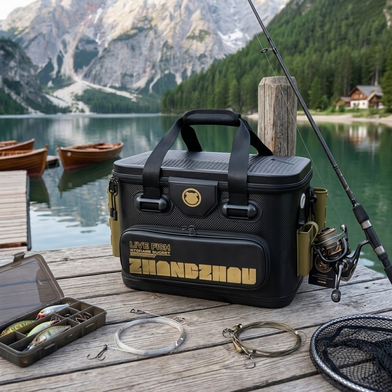 Caixa de Pesca Portátil em EVA - Fishing Kayak Crate avaliação e preço