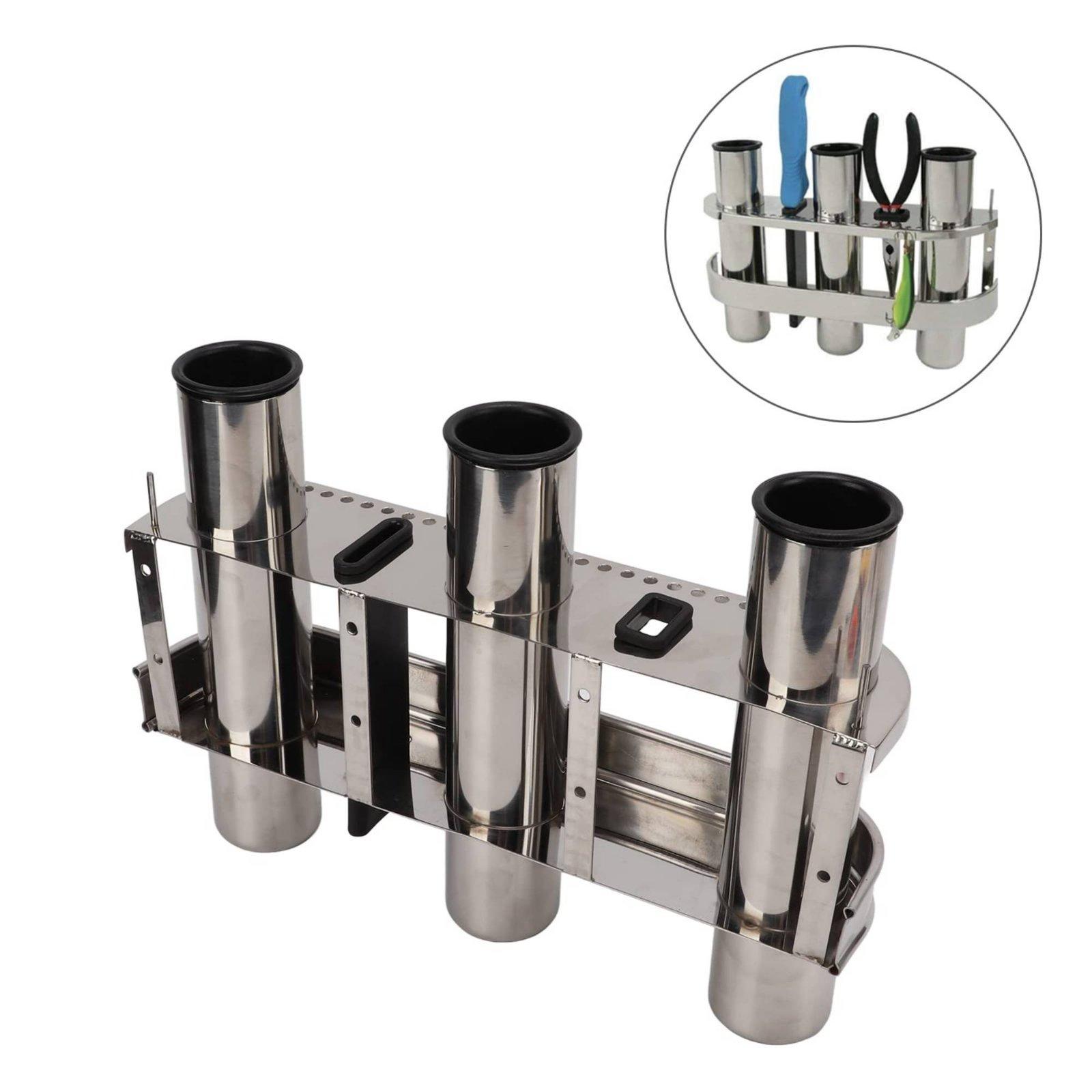 Suporte Impermeável de Aço Ino - Fishing Kayak Rod Holder avaliação e preço